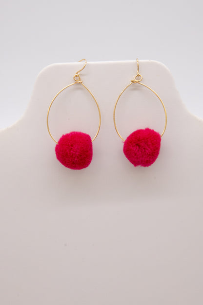 Dottie Pom Earrings - Final Sale