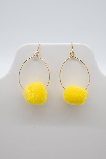 Dottie Pom Earrings - Final Sale