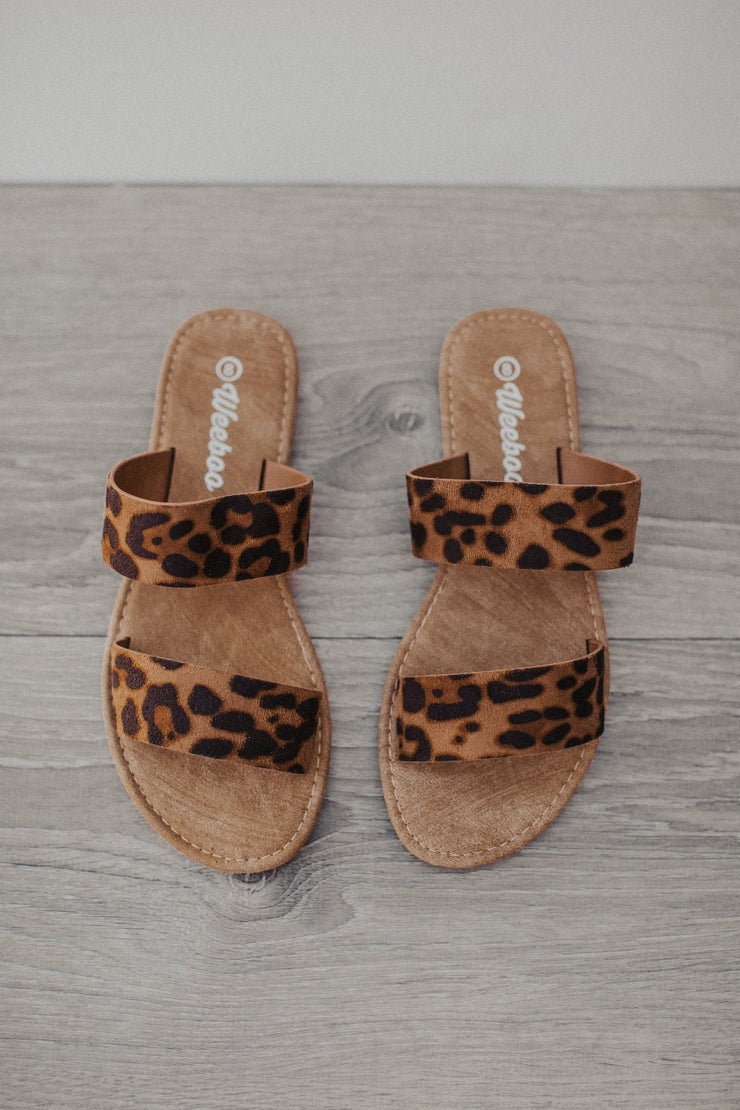 safari double strap sandals - final sale
