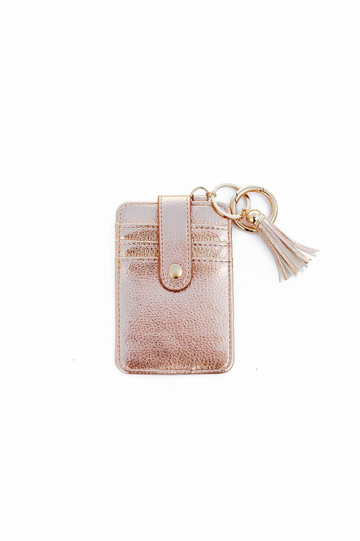 Credit Card Wallet FREE SHIPPING Boutique Key Chain With 