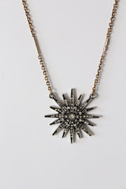sunburst statement necklace - final sale