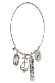 Lovely "You are my Anchor" Charmed Bracelet - Final Sale