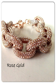 Pave Link Bracelet - Final Sale