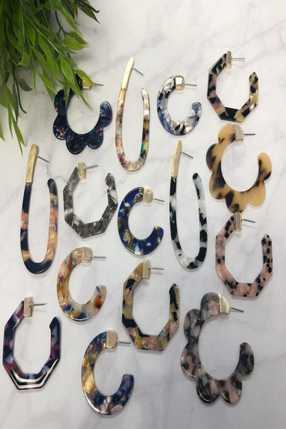 Acrylic Earring Collection