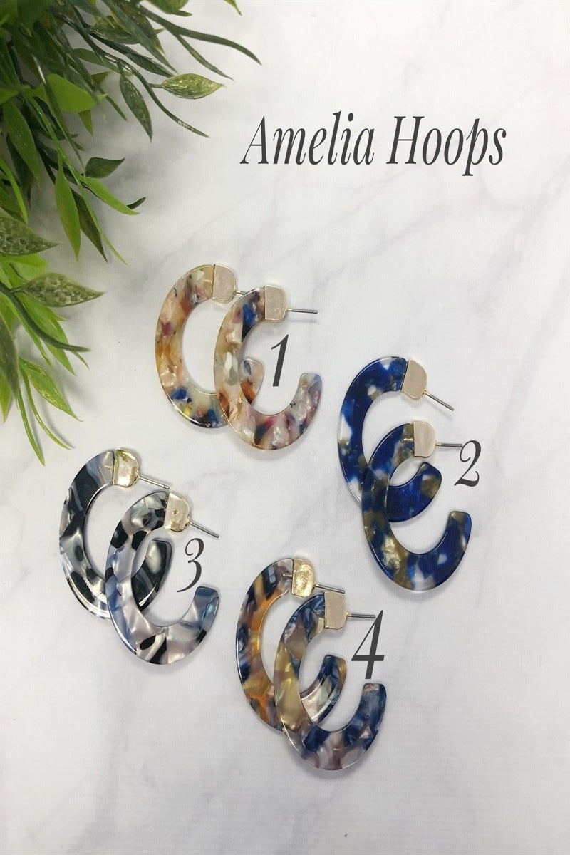 Acrylic Earring Collection