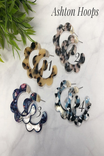 Acrylic Earring Collection