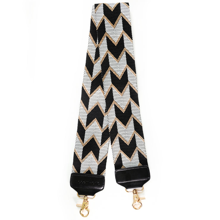 Modern and Chic Boutique Blaire Wide Woven Bag Strap