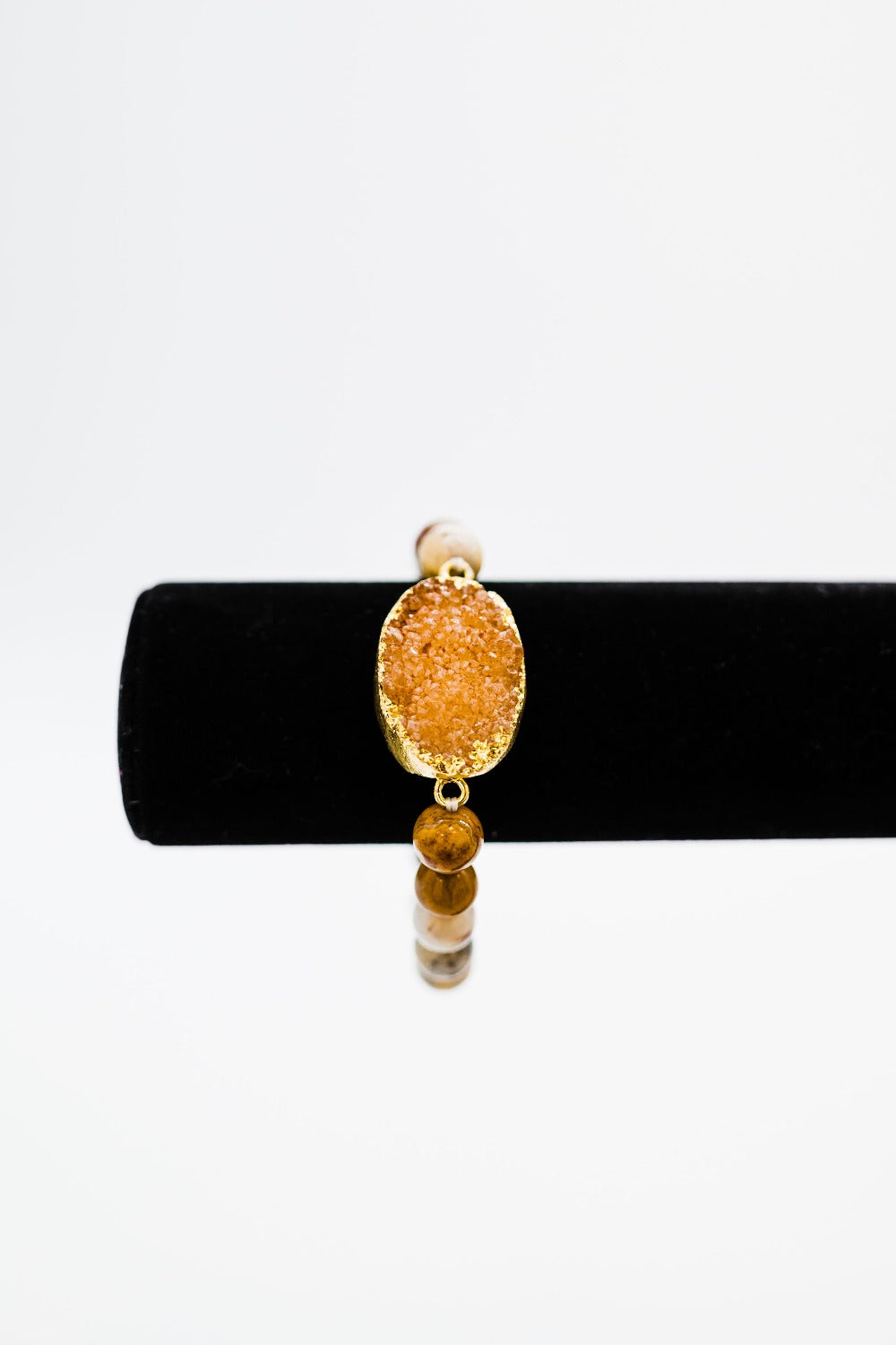 Kimora Beaded Druzy Bracelet - Final Sale