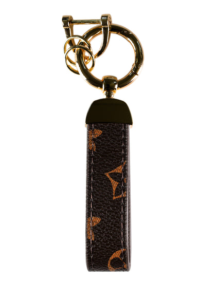 builder only--dark brown flower - gold