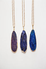 Colorful Druzy Stone Necklaces - Final Sale