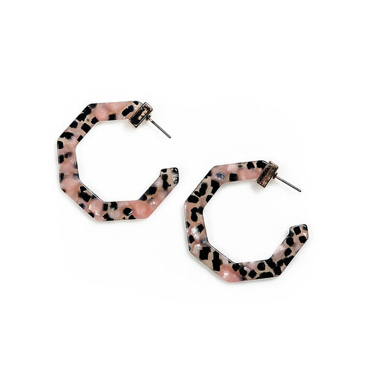 Julia Acrylic Octagon Hook | 4 styles