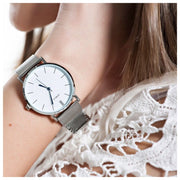 Minimalist Metal Mesh Watch - Final Sale