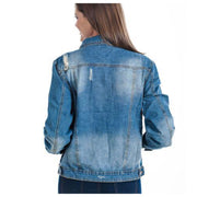 Distressed Denim Jacket - Final Sale