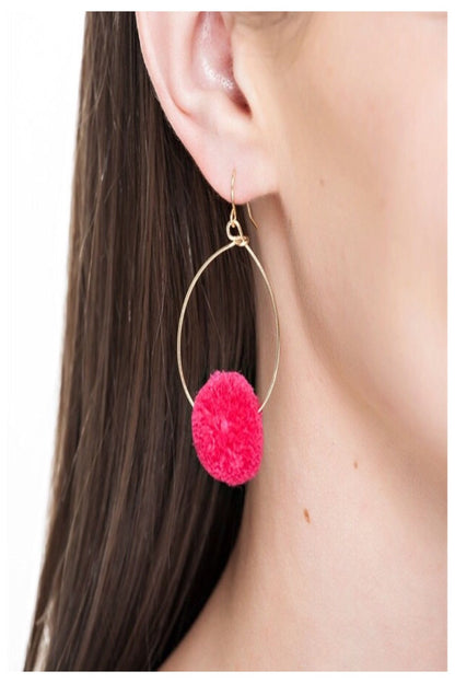 Dottie Pom Earrings - Final Sale