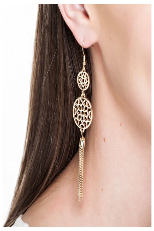 Tensley Tassel Earrings - Final Sale