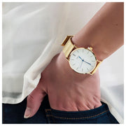 Minimalist Metal Mesh Watch - Final Sale