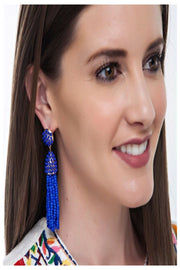 Tassel Seed Bead Earrings - Final Sale