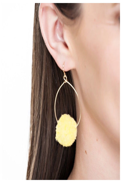 Dottie Pom Earrings - Final Sale