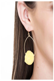 dottie pom earrings - final sale