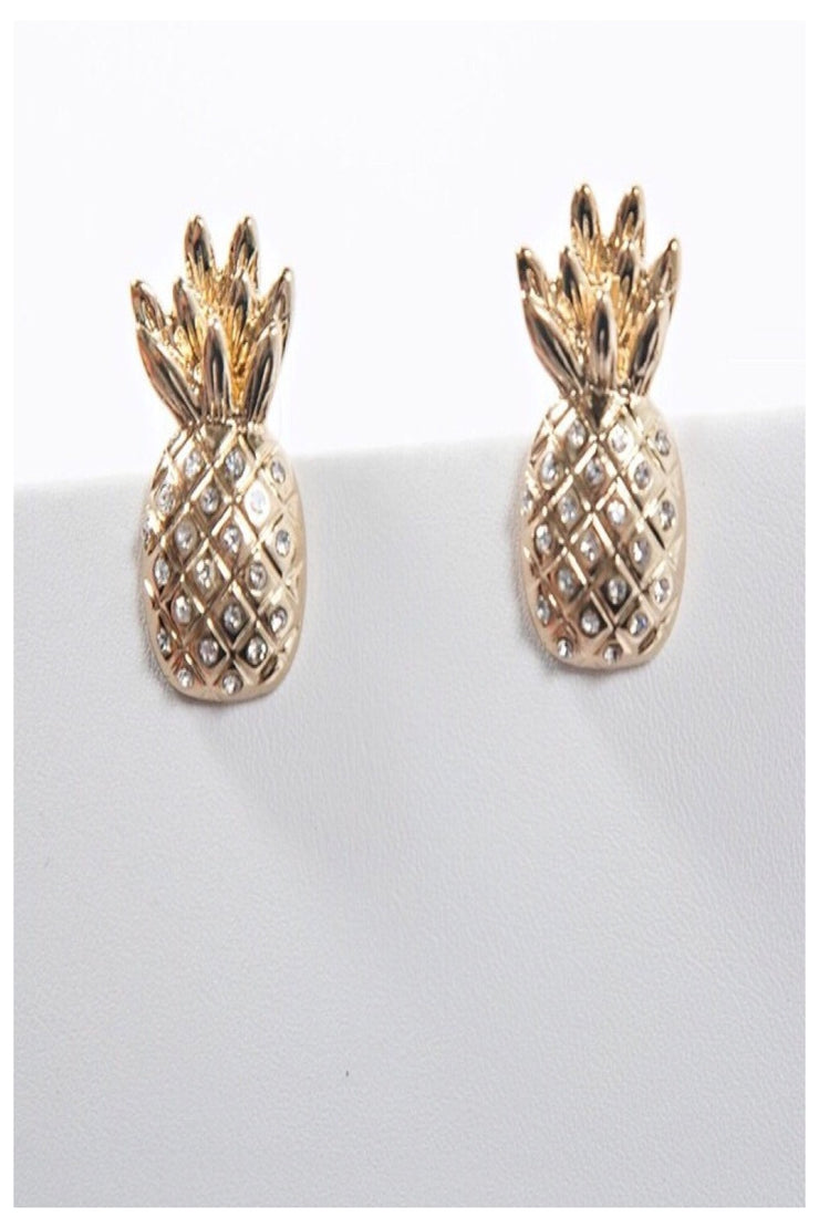 pineapple earrings | 2 Colors