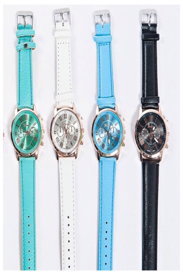 Colorful Boyfriend Watch Collection - Final Sale