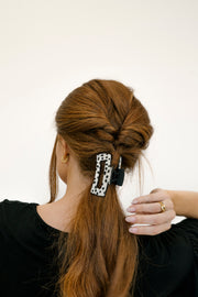 Ava Animal Print Hair Clip - Final Sale