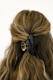 elora plaid hair clips