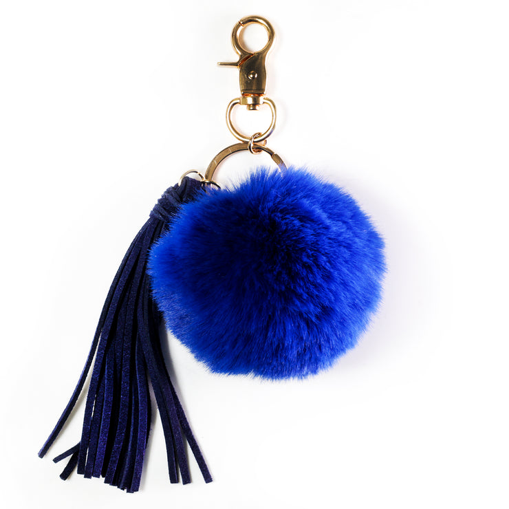 Lola Pom Pom Keychains Ruby Red - Modern and Chic Boutique