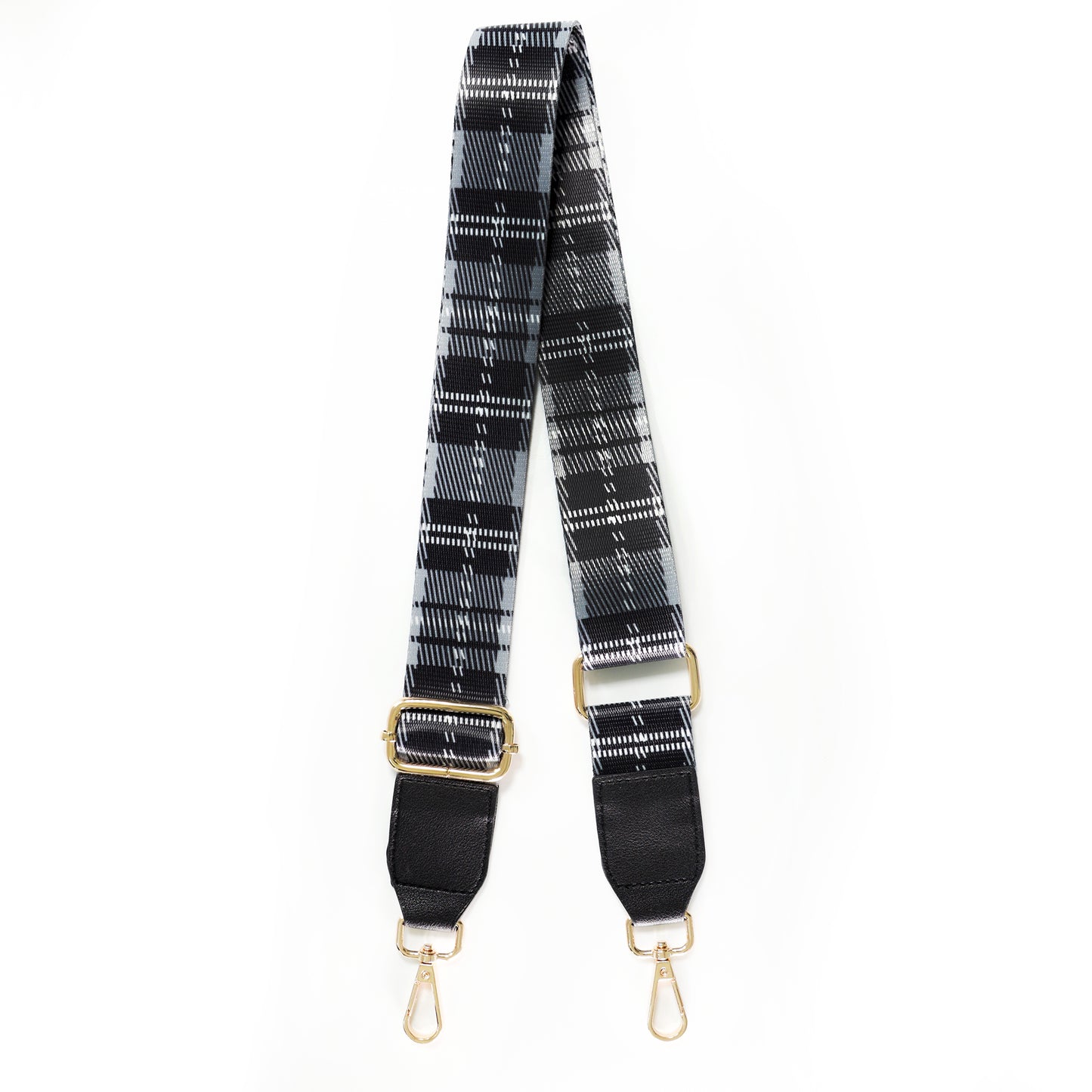 builder only--black + white plaid