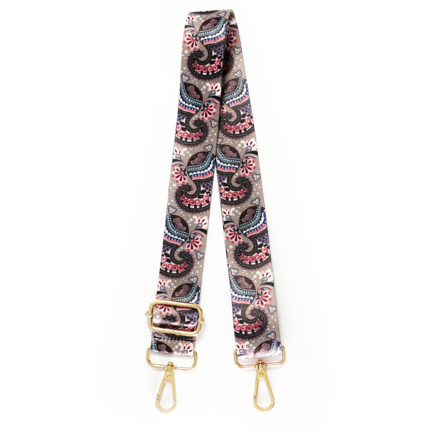 builder only--brown + pink paisley