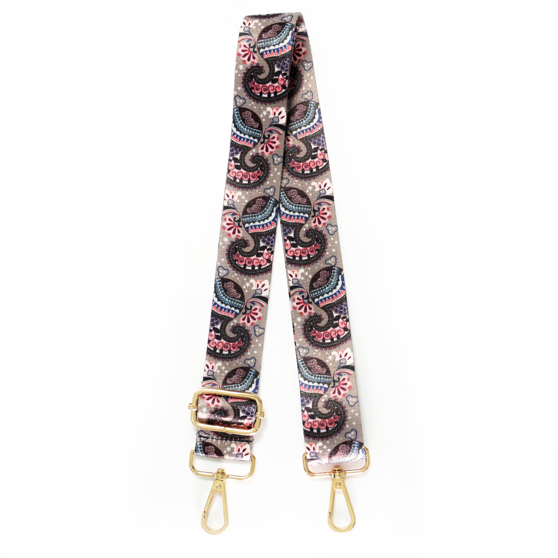 builder only--brown + pink paisley