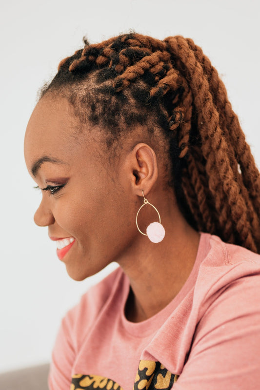 Dottie Pom Earrings - Final Sale