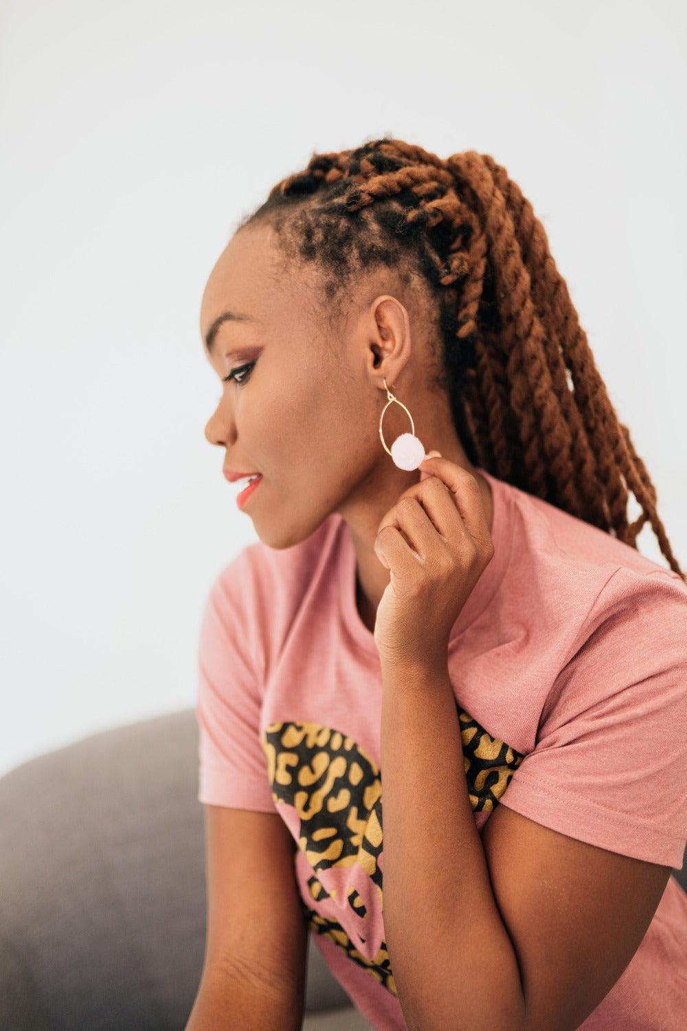 Dottie Pom Earrings - Final Sale