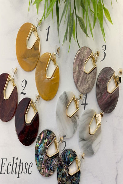 Acrylic Earring Collection