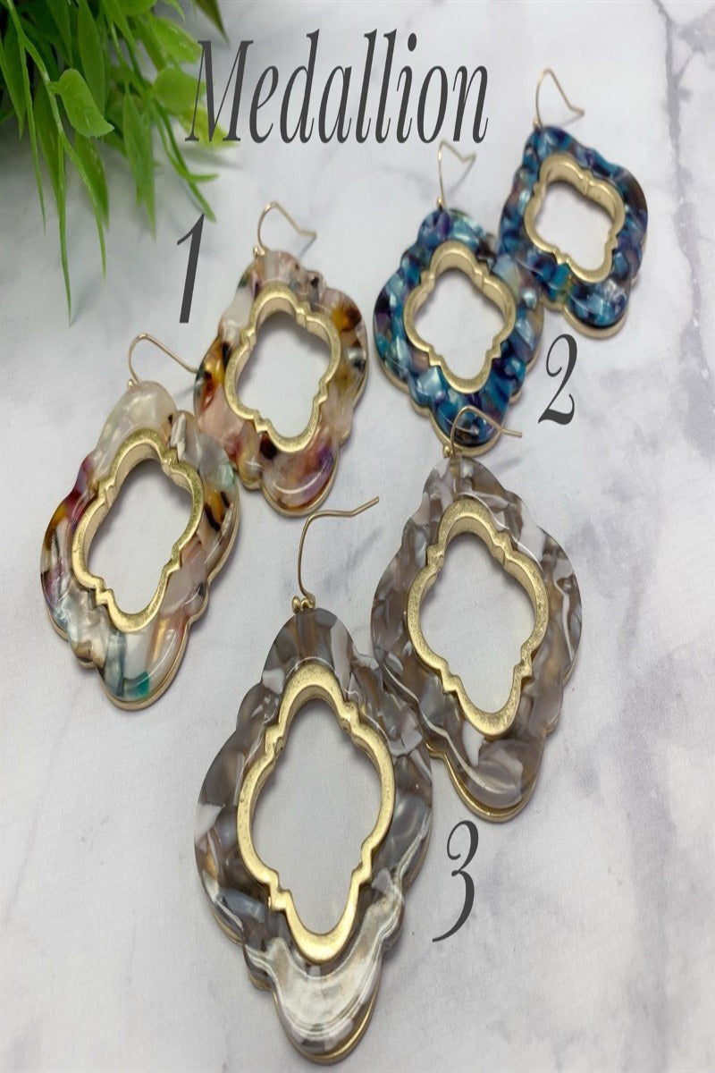 Acrylic Earring Collection