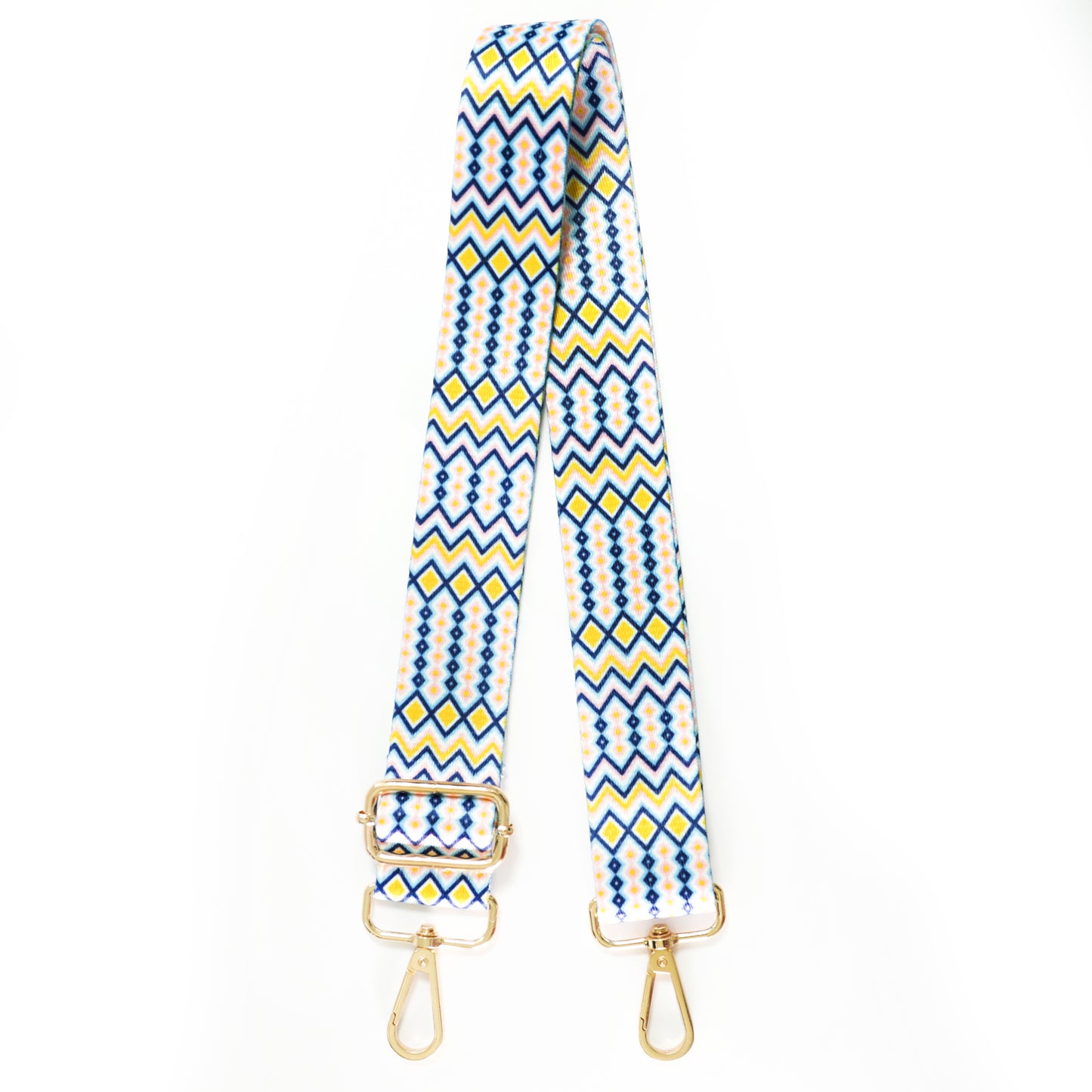 builder only--pink + yellow + blue zig zag