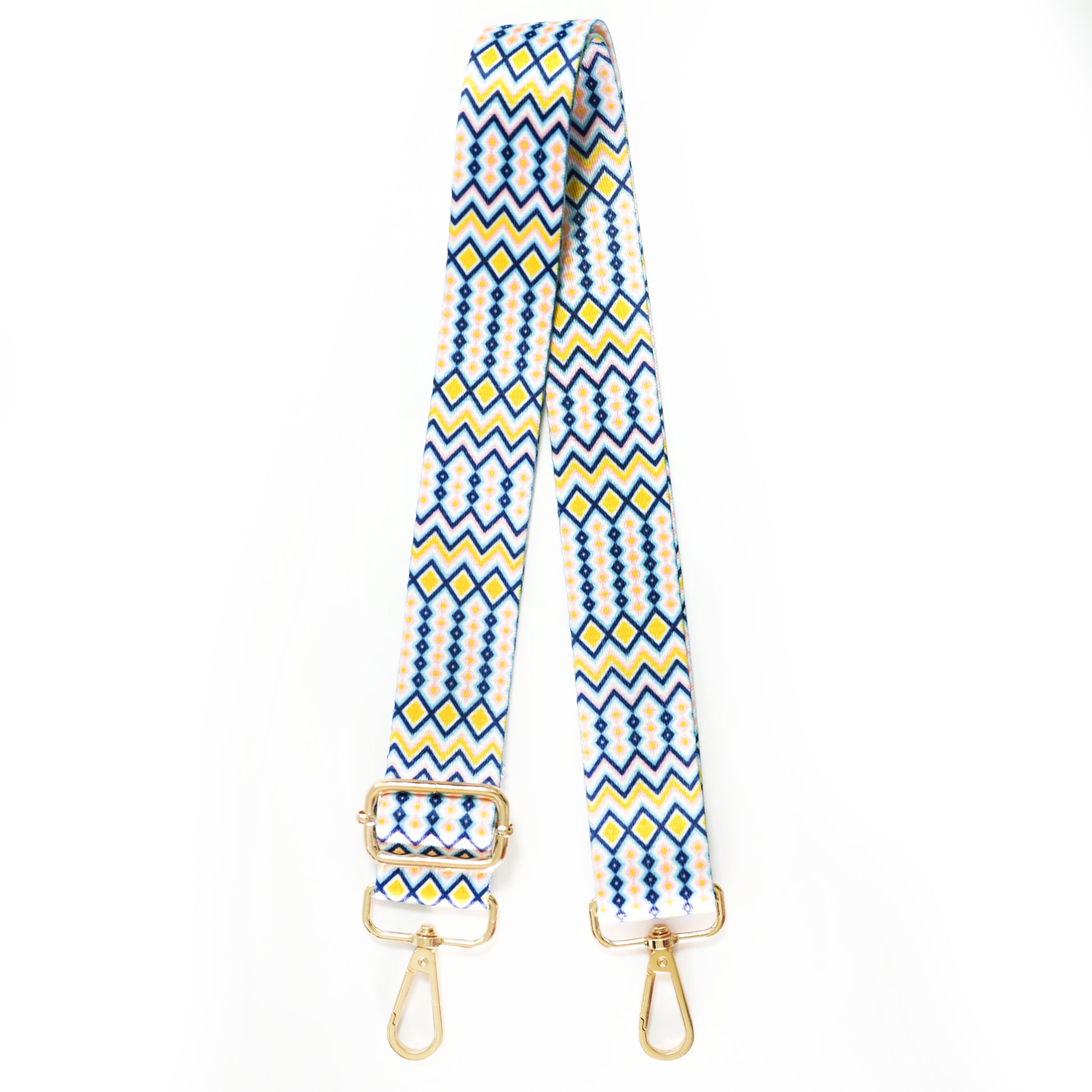 builder only--pink + yellow + blue zig zag